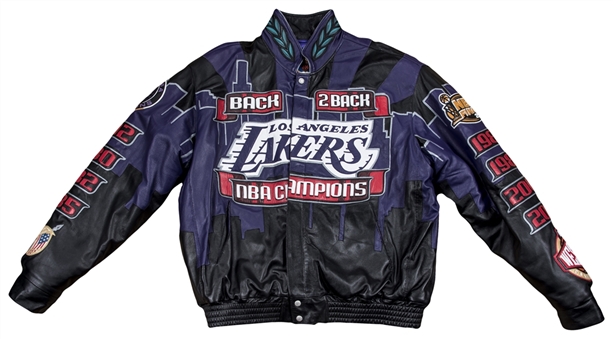 2001 Los Angeles Lakers Back to Back NBA Champions Custom Jeff Hamilton Jacket